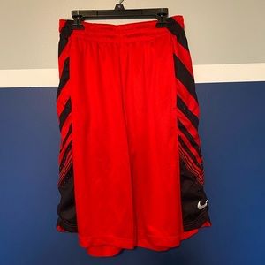 Red and Black Basketball Shorts